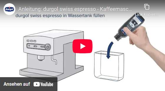YouTube Video über den Flüssig-Entkalker von Durgol