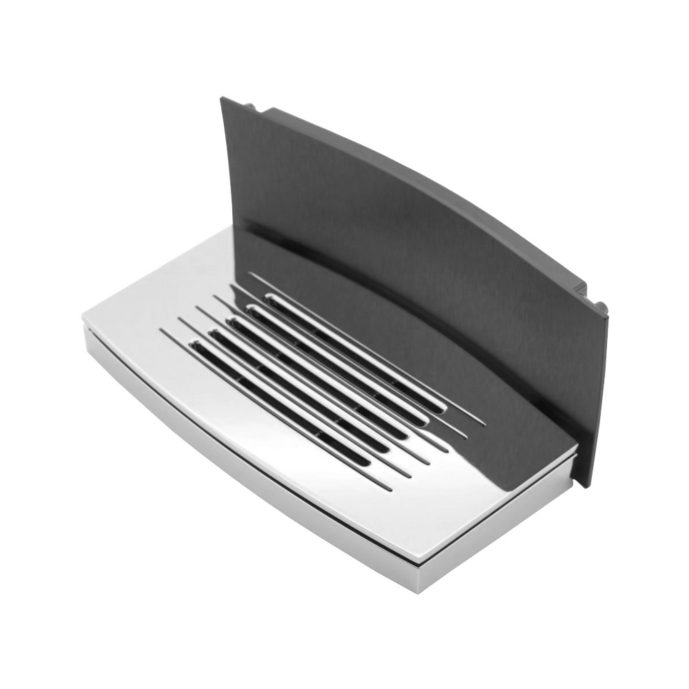 Jura Tassenplattform mit Blende Z10 Aluminium Dark Inox u. Chrom