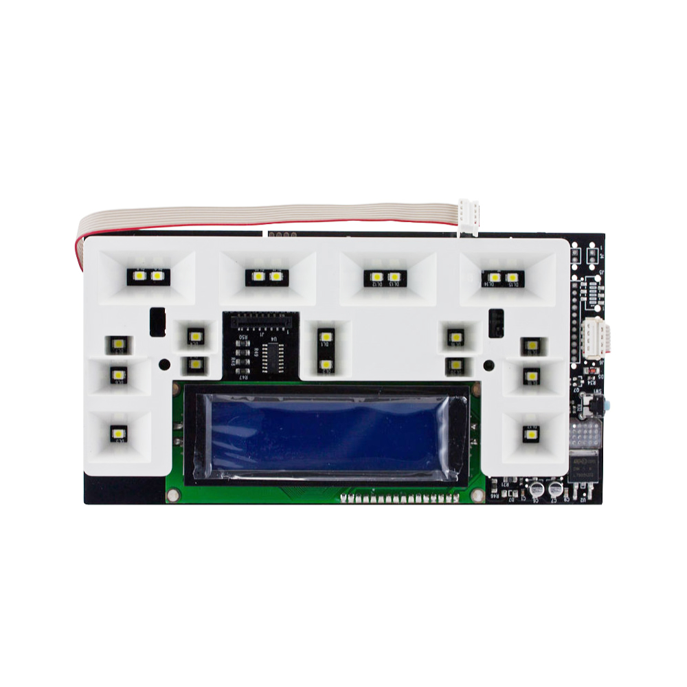 DeLonghi Steuerplatine PCB LCD(TSCREEN-16L)+GUIDA LUCE ESAM
