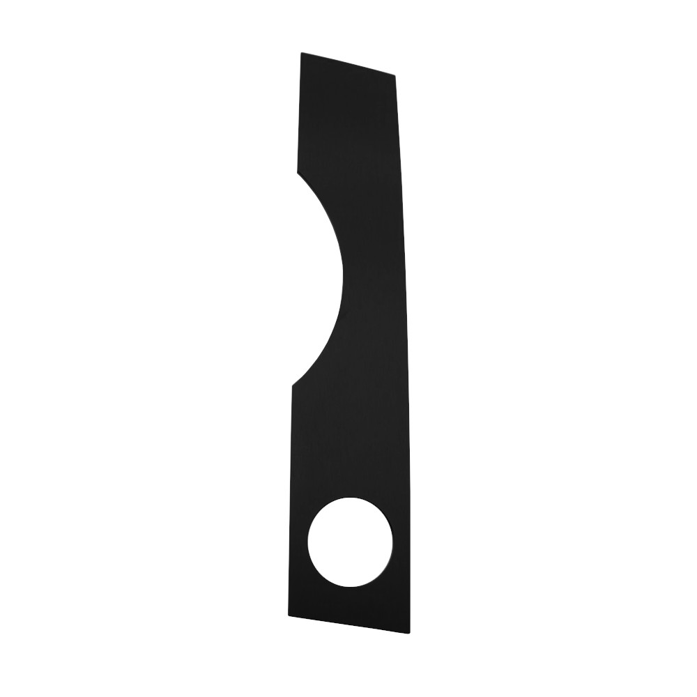 Jura Blende Deckel rechts schwarz Z10