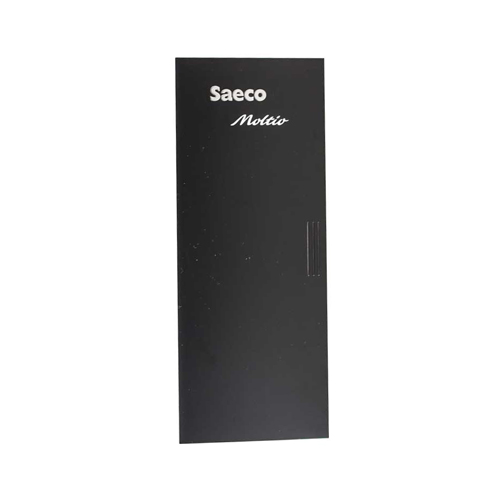 Saeco Abdeckung Satzbehälter in Schwarz Moltio