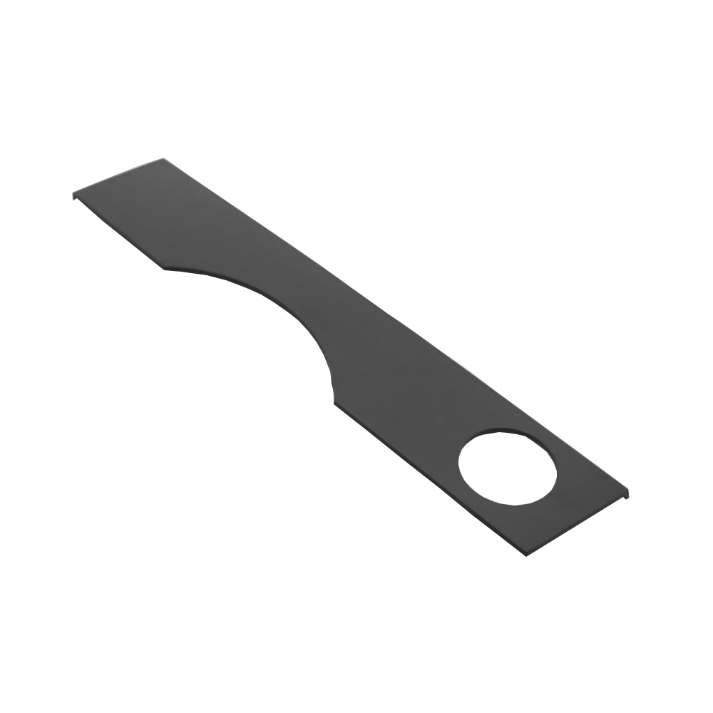 Jura Blende Deckel rechts schwarz Z 10