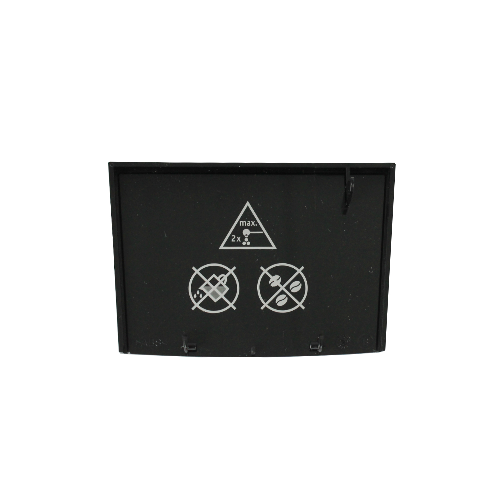 Jura Pulverschachtdeckel schwarz Giga X3
