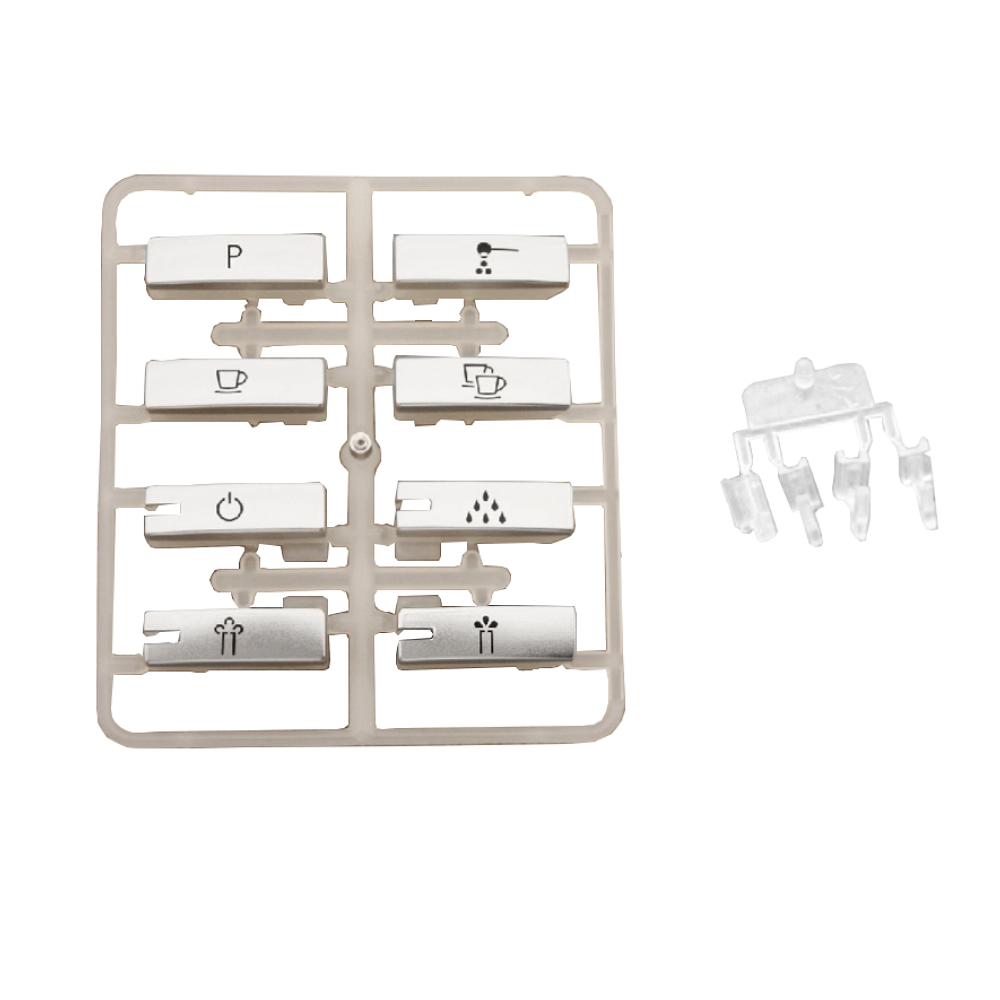 JURA Tasten silber met./sw  Impressa F9 / F90
