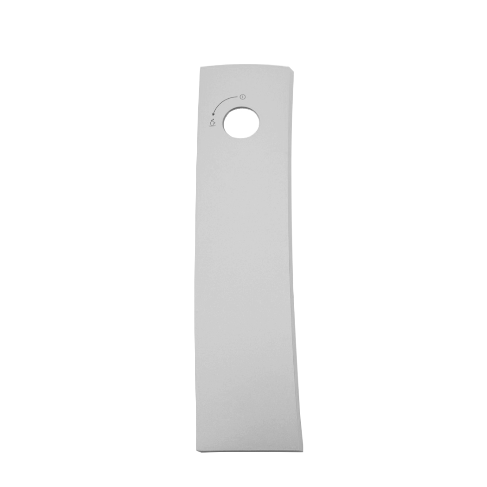 Jura Frontblende rechts dark inox E6
