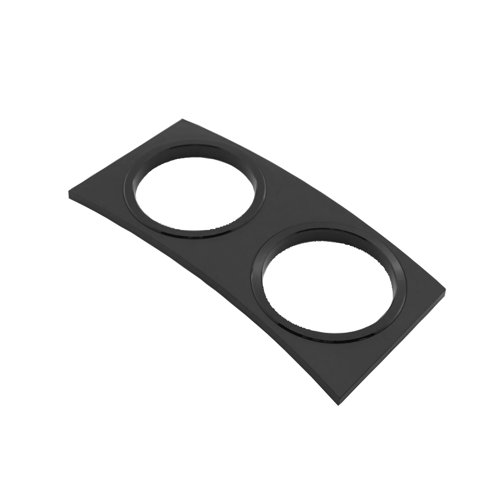 Jura Abdeckung Blende schwarz kpl.