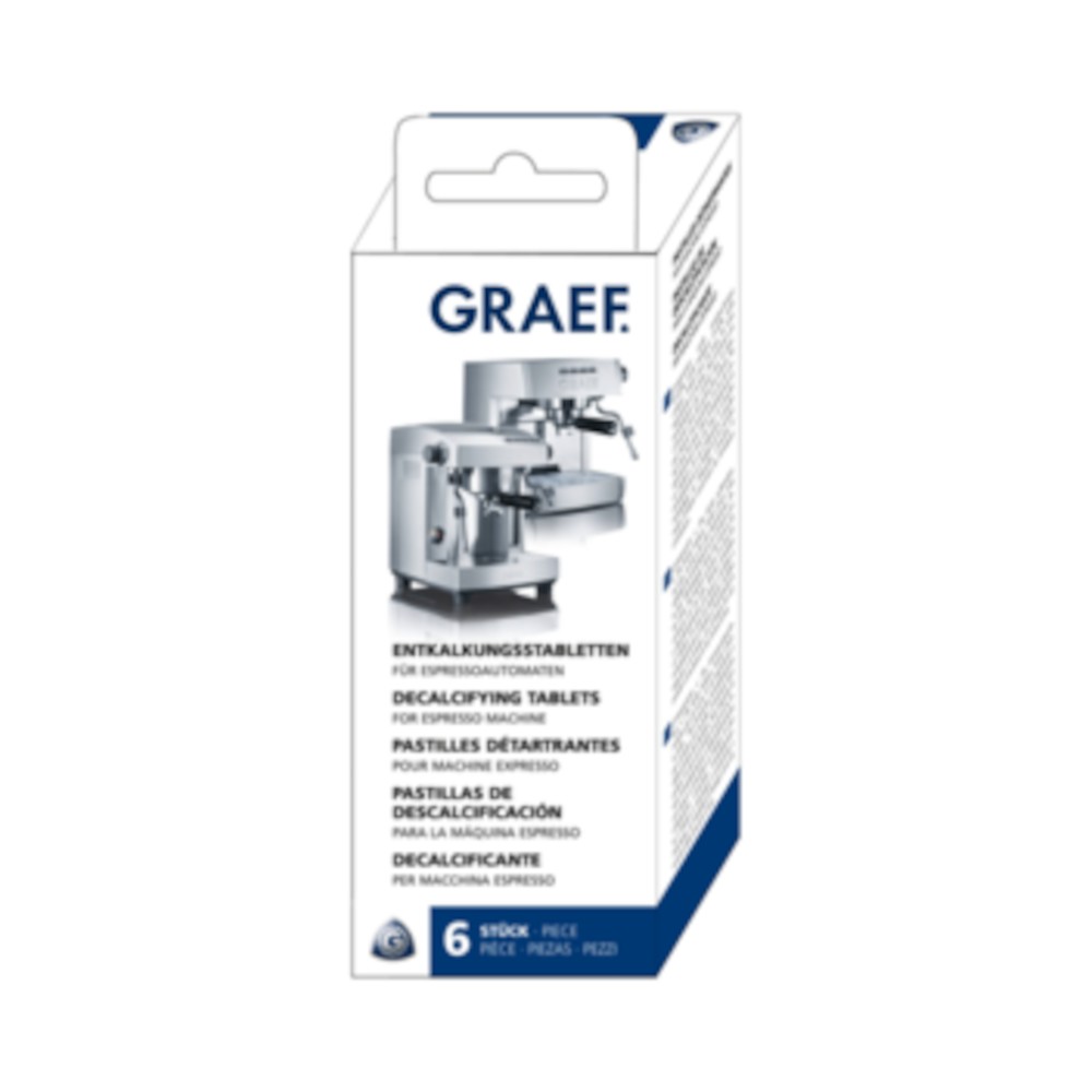 Graef Entkalkungstabletten für Siebträger-Espressomaschinen Graef Entkalkungstabletten für Siebträger-Espressomaschinen