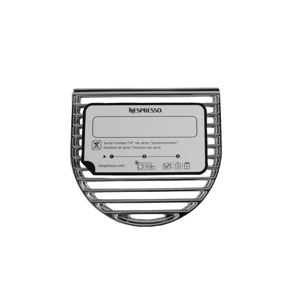 DeLonghi Tassenabstellfläche (Edelstahl) EN 167 / EN 267 Nespresso