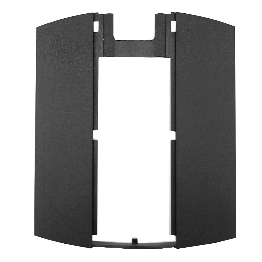 Jura Frontblende mitte schwarz V2