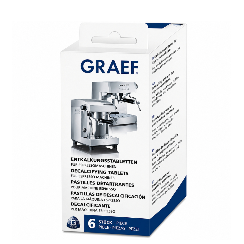 Graef Entkalkungstabletten für Siebträger-Espressomaschinen