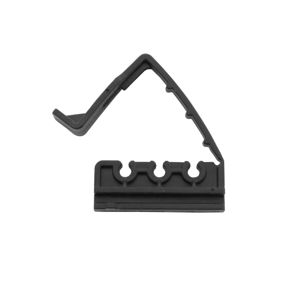 Jura Halter Schlauch schwarz