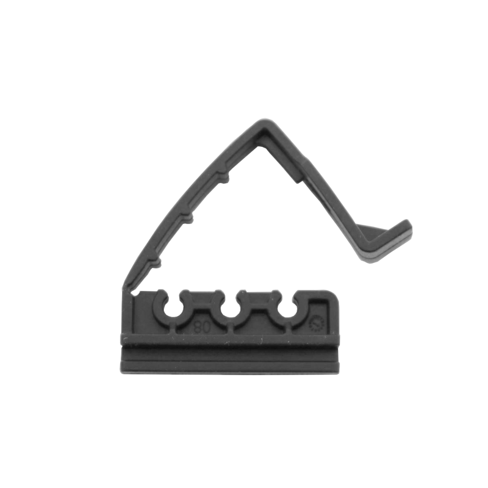 Jura Halter Schlauch schwarz