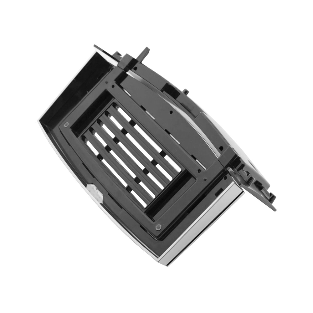 Jura Tassenplattform mit Blende Z10 Aluminium Dark Inox u. Chrom
