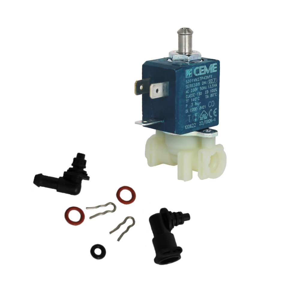 DeLonghi Solenoidventil / Magnetventil Reparatur Kit ECAM