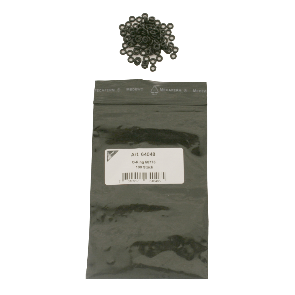 Jura O-Ring Druckschläuche schwarz Beutel,100 Stück