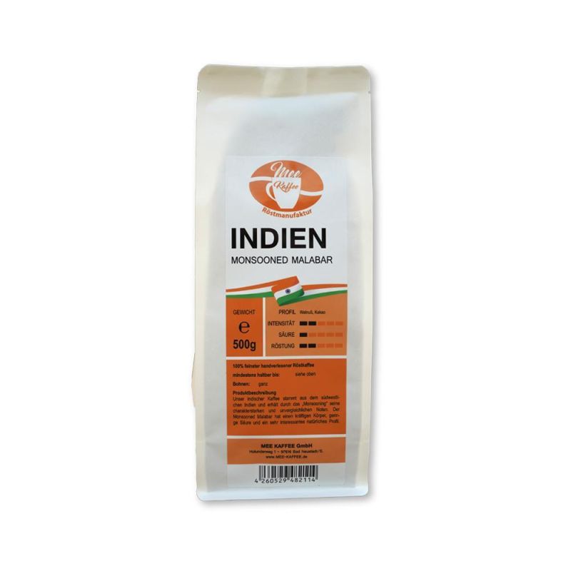 Mee Kaffee Indien Monsooned Malabar 500g