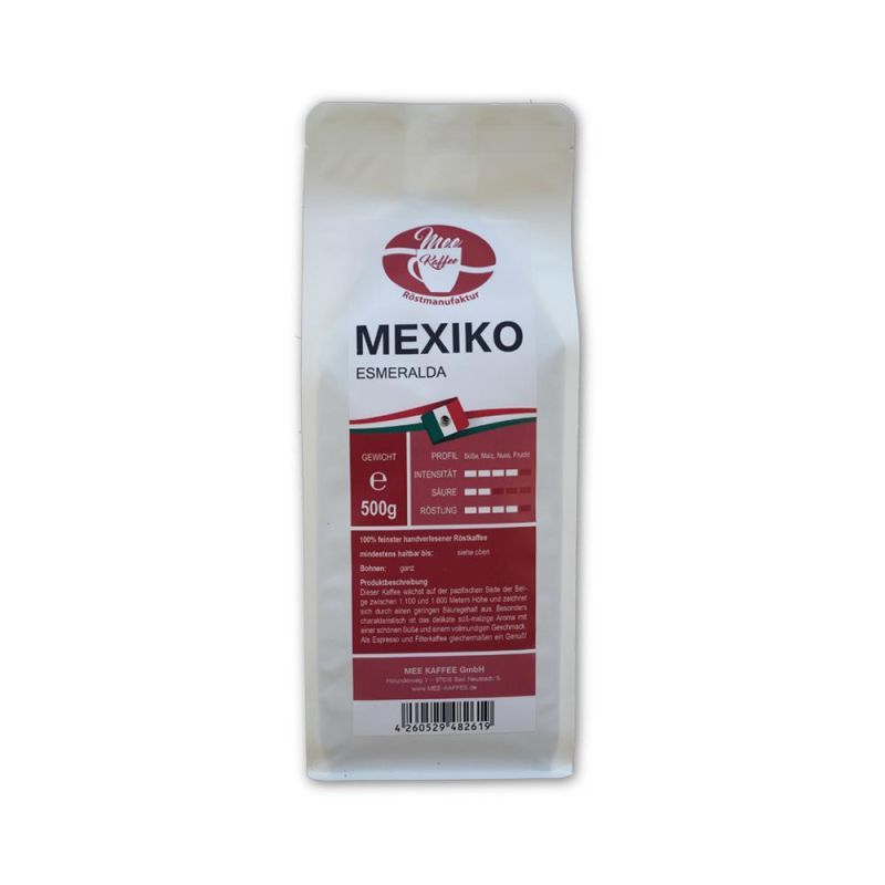 Mee Kaffee Mexiko Esmeralda 500g