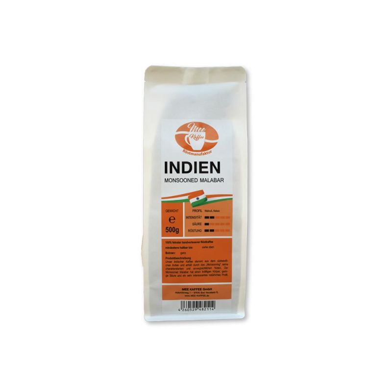 Mee Kaffee Indien Monsooned Malabar 500g