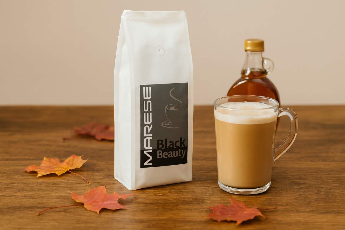 Marese Black Beauty, Sirup und ein Cafe Latte