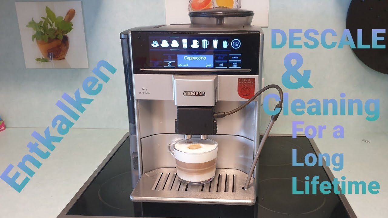 Siemens Eq 6 Plus S400 Entkalken Siemens EQ.6: Brühgruppe warten und Automat entkalken